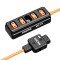 ZGCINE MD-P4 D-Tap to 4 D-Tap one point four Splitter Adapter Cable ZGCINE MD-P4 D-Tap to 4 D-Tap one point four Splitter Adapter Cable